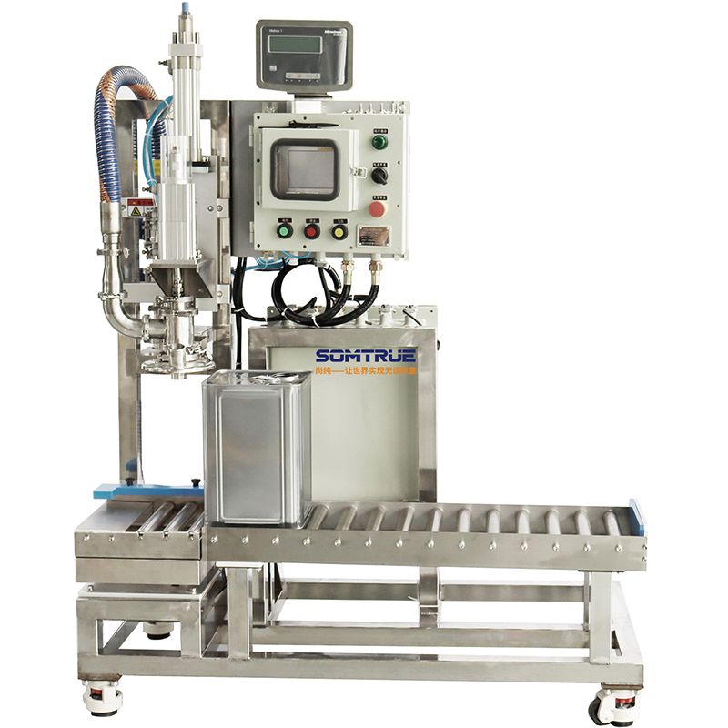 20L Barrel Semi-Automatic na Bagong Energy Liquid Filling Machine